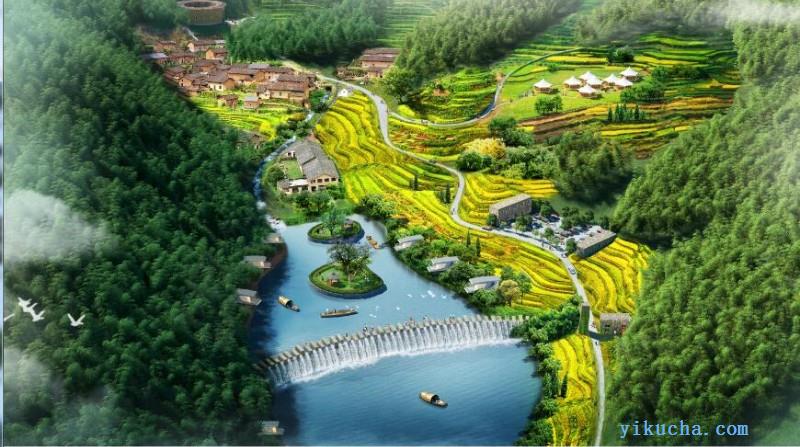 惠州3D效果图,鸟瞰图,景观图制作-图2